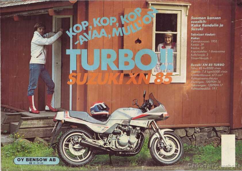 SuzukiTurboMainos