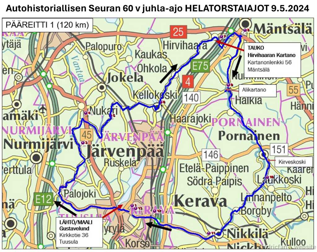 REITTI 1 Helatorstaiajot 9